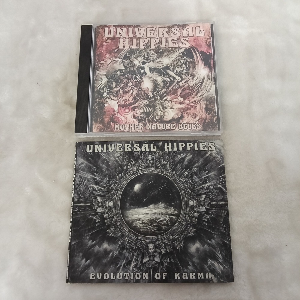 Universal Hippies CD Lot Mother Nature Blues Evolution of Karma Blues Rock